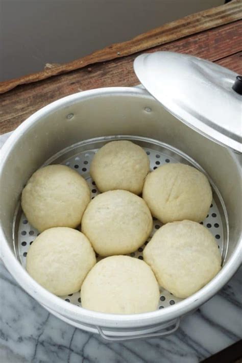 fluffy filipino siopao.